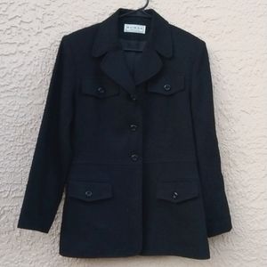 Pierre Dumas Black PeaCoat